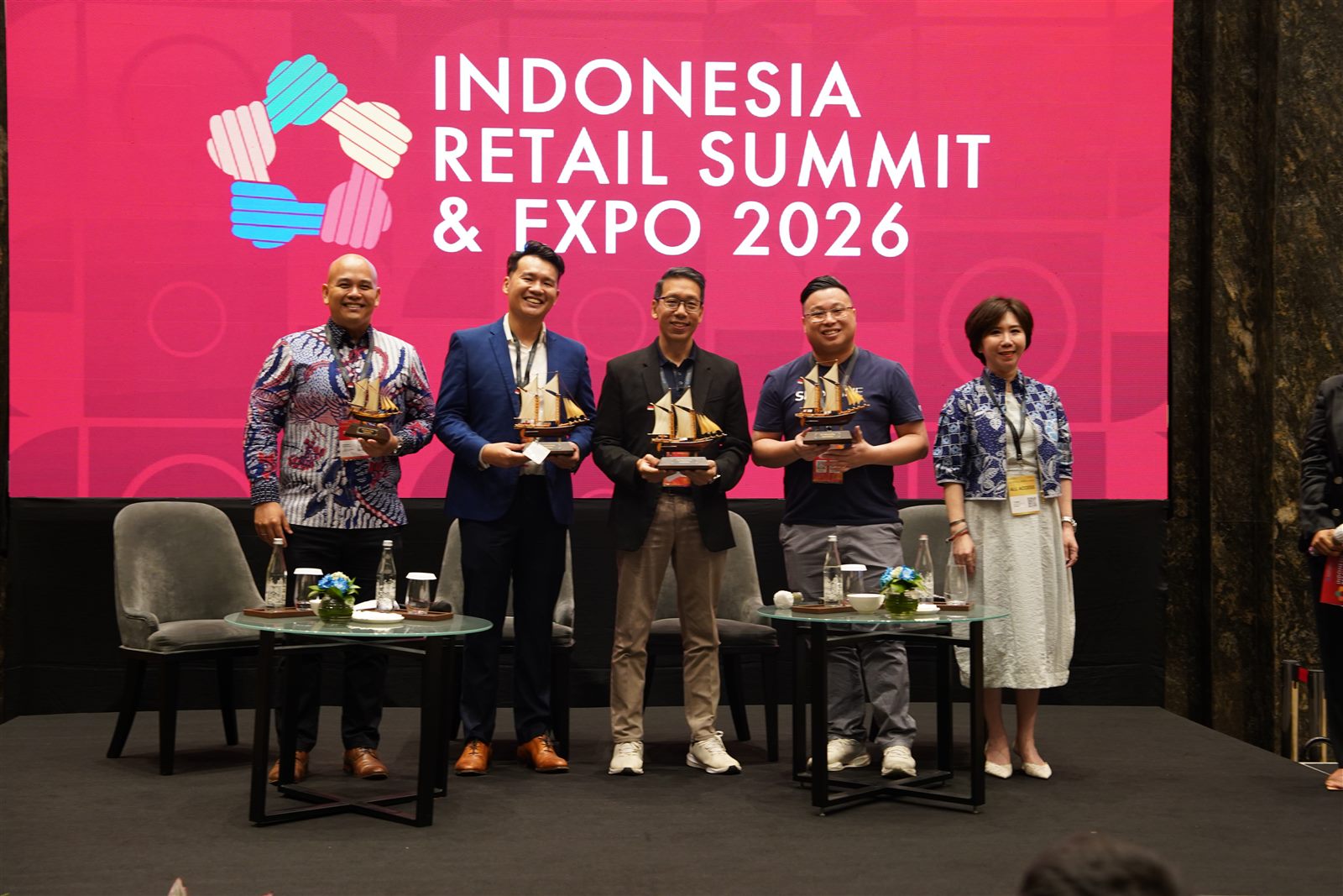 Indonesia Retail Summit and Expo 2026 event stage