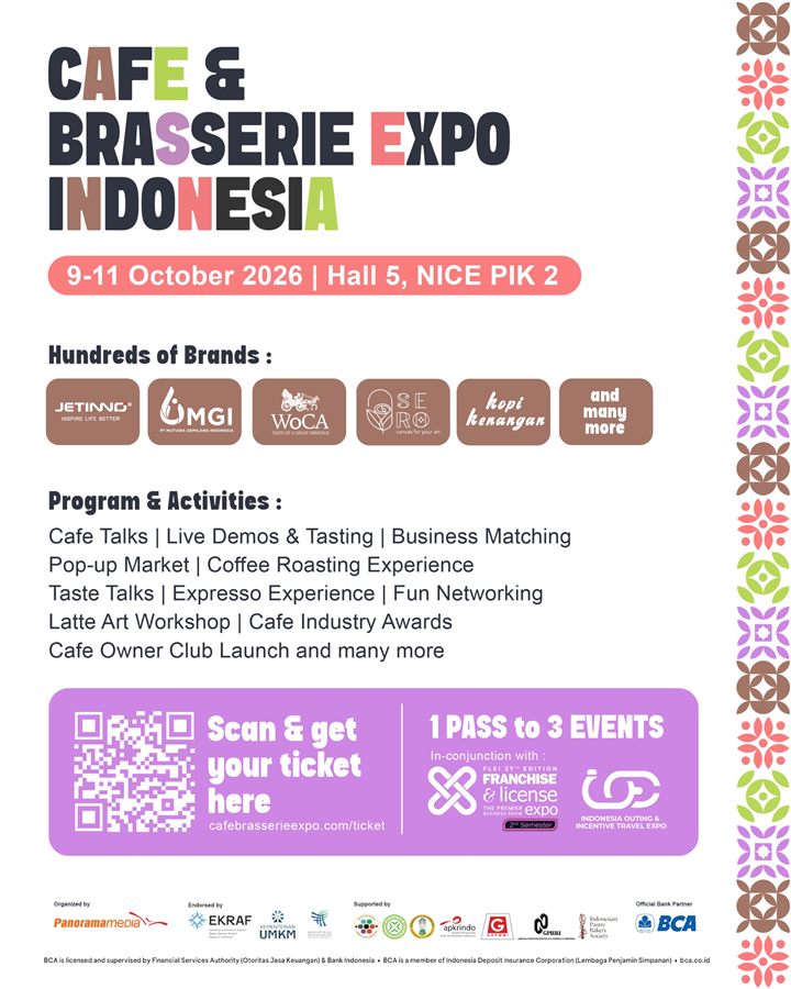 Cafe & Brasserie Expo Indonesia 2026