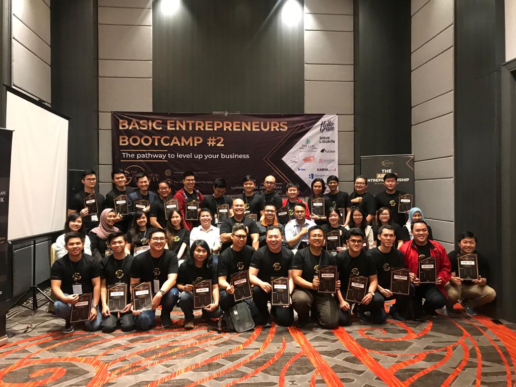 TES bootcamp group photo